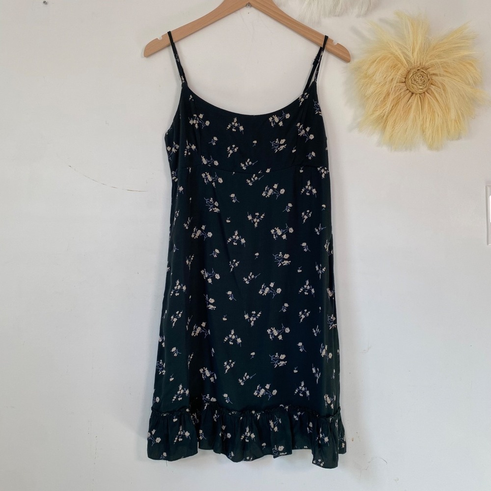 Brandy Melville Womens Y2K Babydoll Slip Mini Dress Size 3 Small Made In Italy